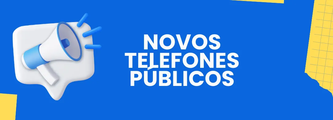 TELEFONES NOVOS, MAIS FACILIDADE PRA VOCÊ