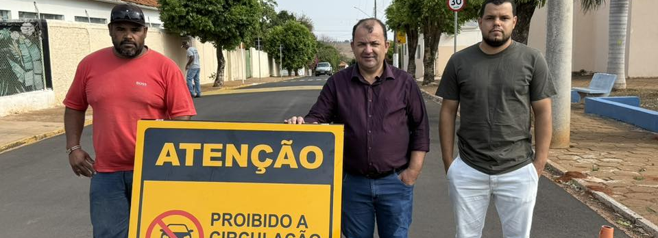 Trecho nas proximidades da escola terá interdição parcial no horário de saída dos alunos