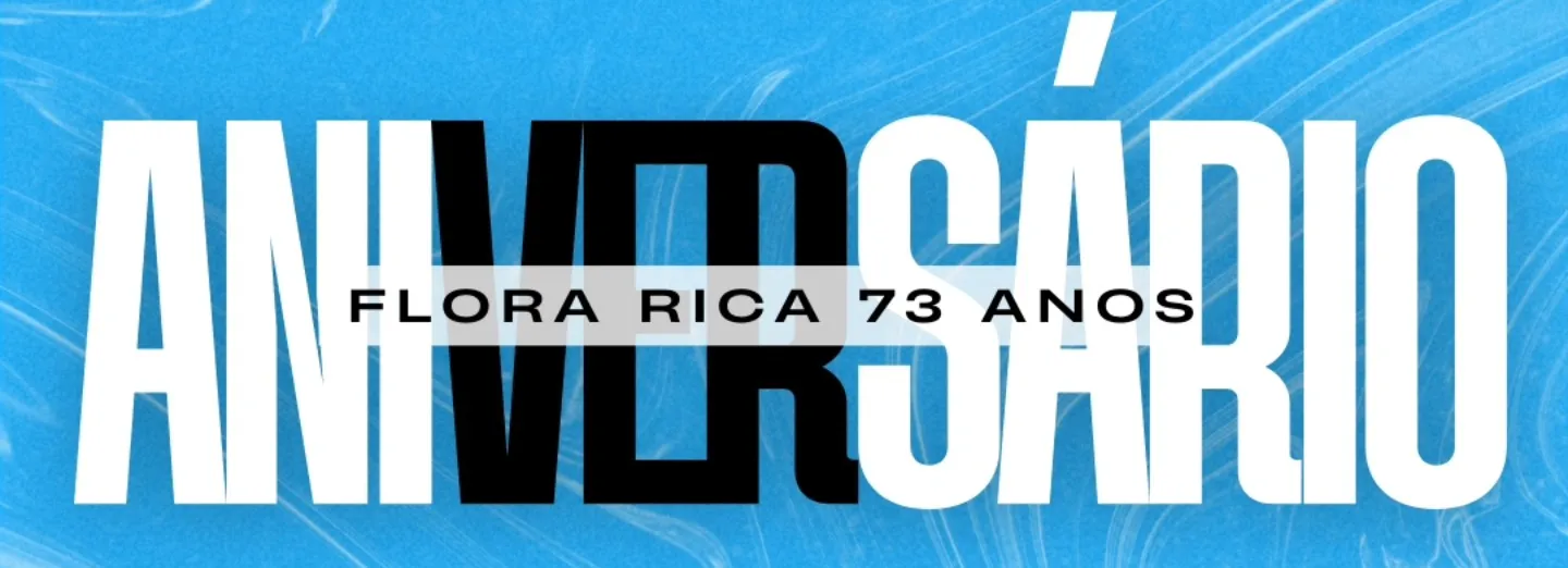 Flora Rica 73 anos: Confira Programação Festiva!