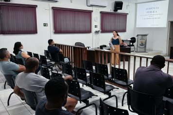 Prestação de contas: Audiência Pública é realizada na Câmara Municipal
