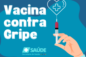 Atenção população florarriquense: A vacina da gripe já está disponível para todos