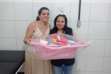 Mais entregas de kits de enxoval para gestantes atendidas pela UBS