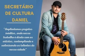 Conheça +: Secretário da Cultura Daniel