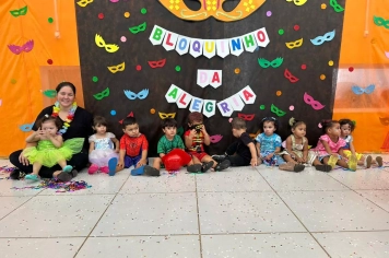   Carnaval tem início com muita alegria na Educação Infantil