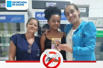 Vacina contra a dengue reforça ações de prevenção junto à limpeza dos quintais