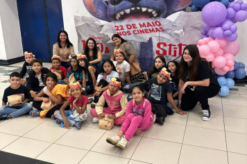Crianças do SCFV têm dia especial de lazer em Prudente com cinema e McDonald's