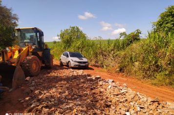 Setor de Estradas Intensifica Trabalhos de Reparação e Manutenção em Estradas Rurais após Chuvas