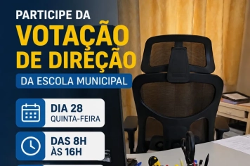 Comunidade escolar participa da escolha dos novos diretores das escolas municipais nesta quinta-feira