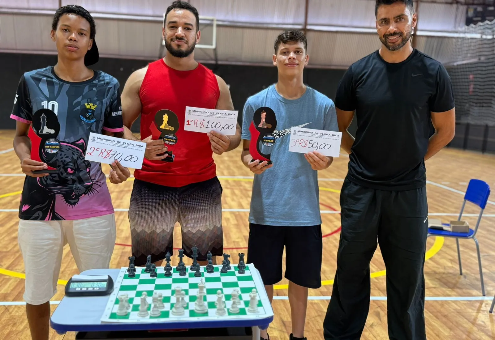 12º Torneio de Xadrez é realizado com sucesso