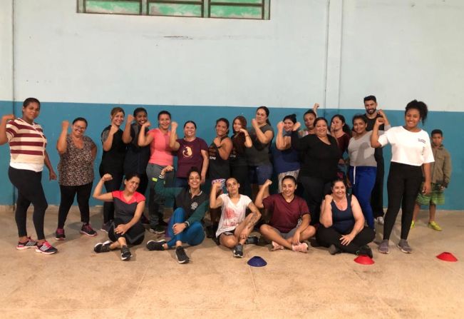 Nesta sexta-feira iniciou mais um projeto esportivo para a população, o Treinamento Funcional.