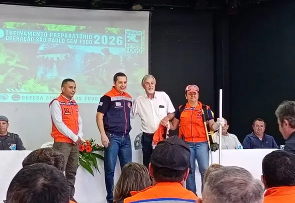 Defesa Civil Municipal participa de treinamento regional “SP Sem Fogo 2026”