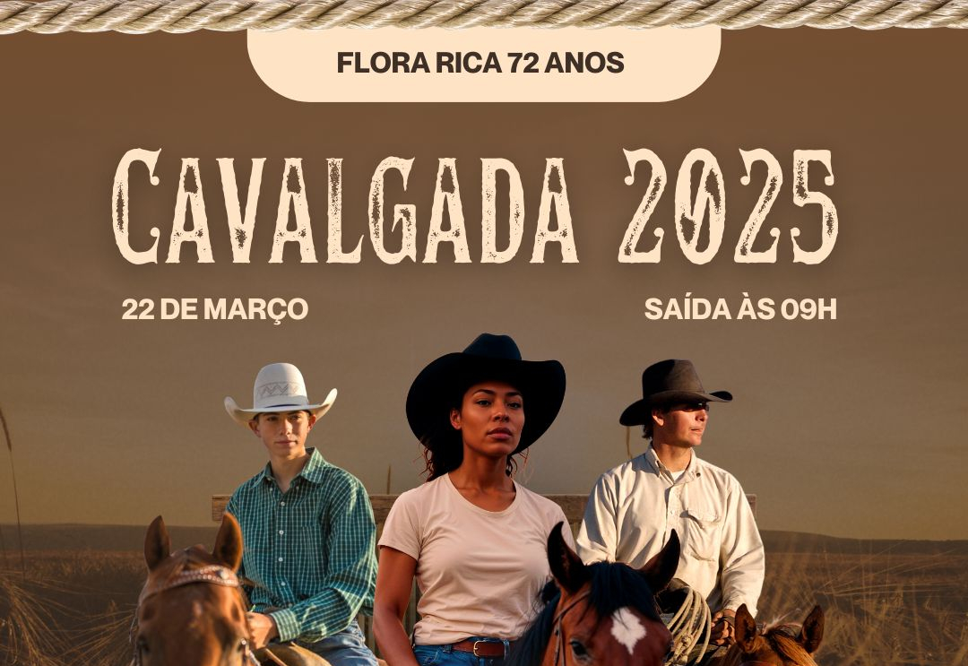 Cavalgada 2025 vem aí!