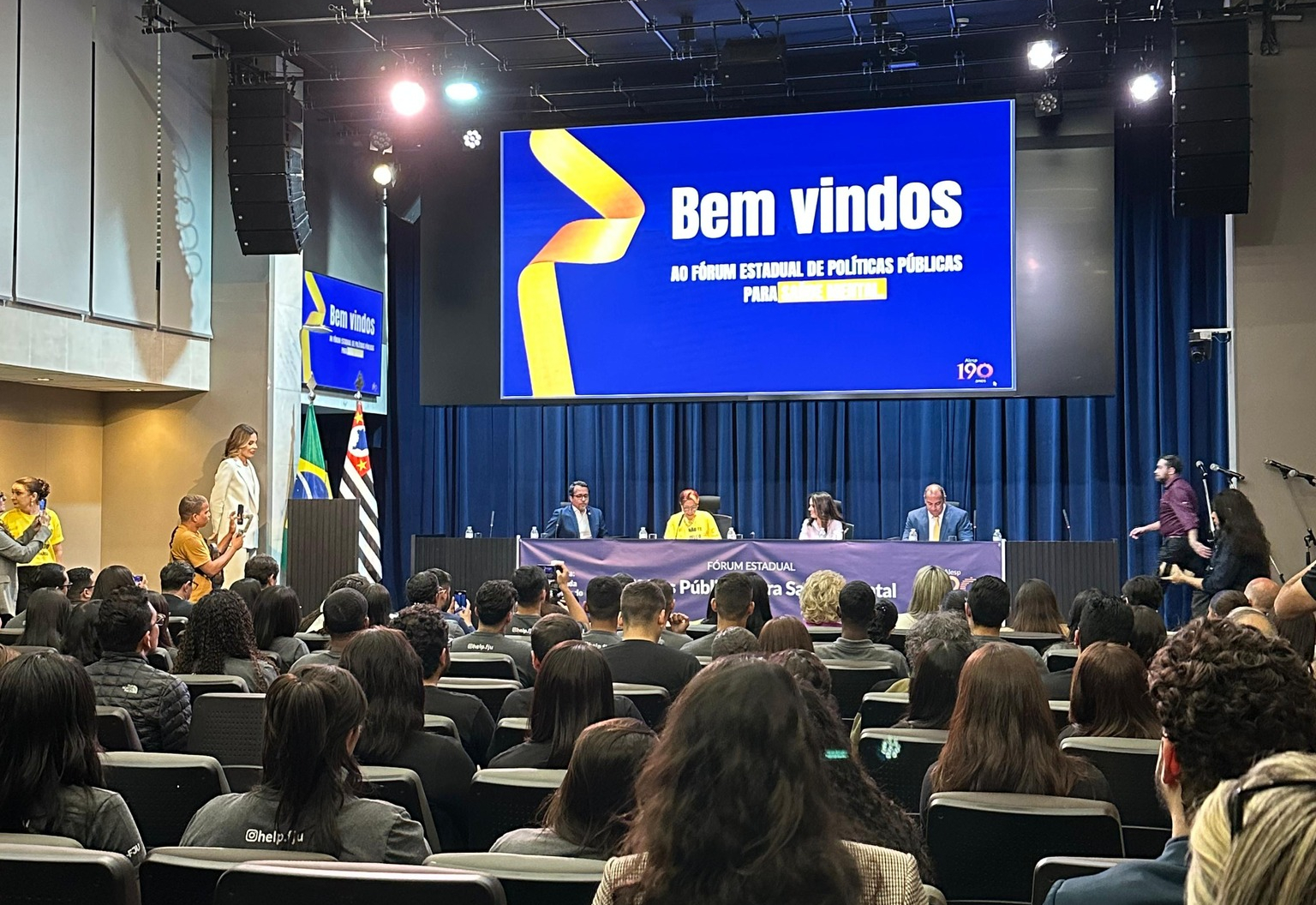 Município marca presença na abertura do 1º Fórum Estadual de Políticas Públicas para a Saúde Mental