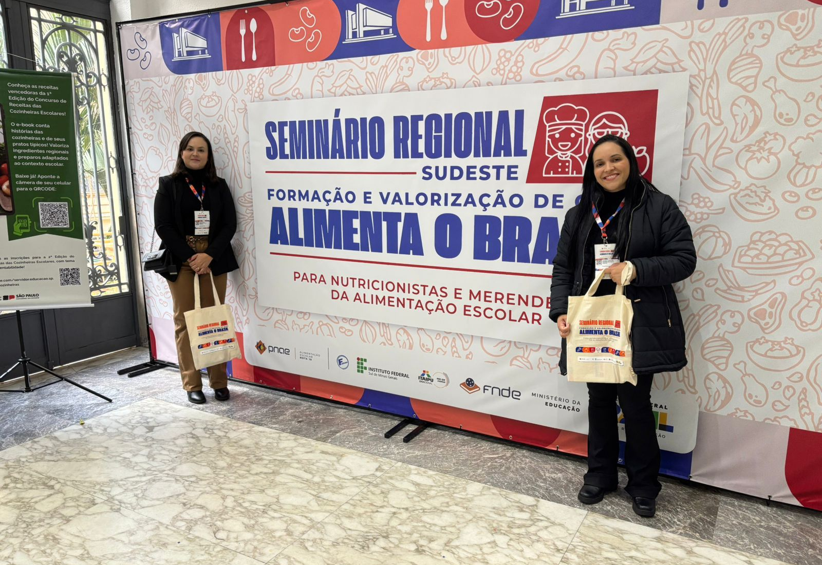Flora Rica marca presença no Seminário Regional Sudeste sobre Alimentação Escolar