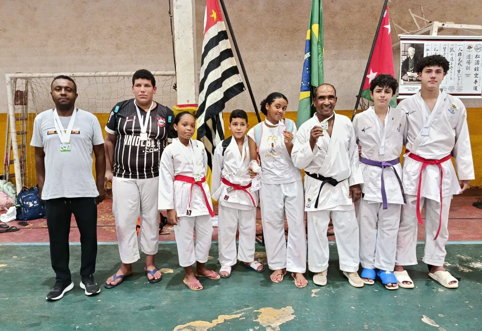 Alunos do Projeto Karatê Shotokan participam de aulão regional em Dracena