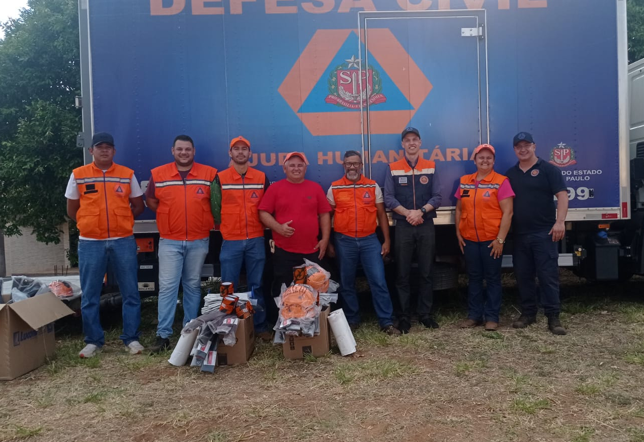 Defesa Civil Municipal participa de treinamento “São Paulo Sempre Alerta – Chuvas” 
