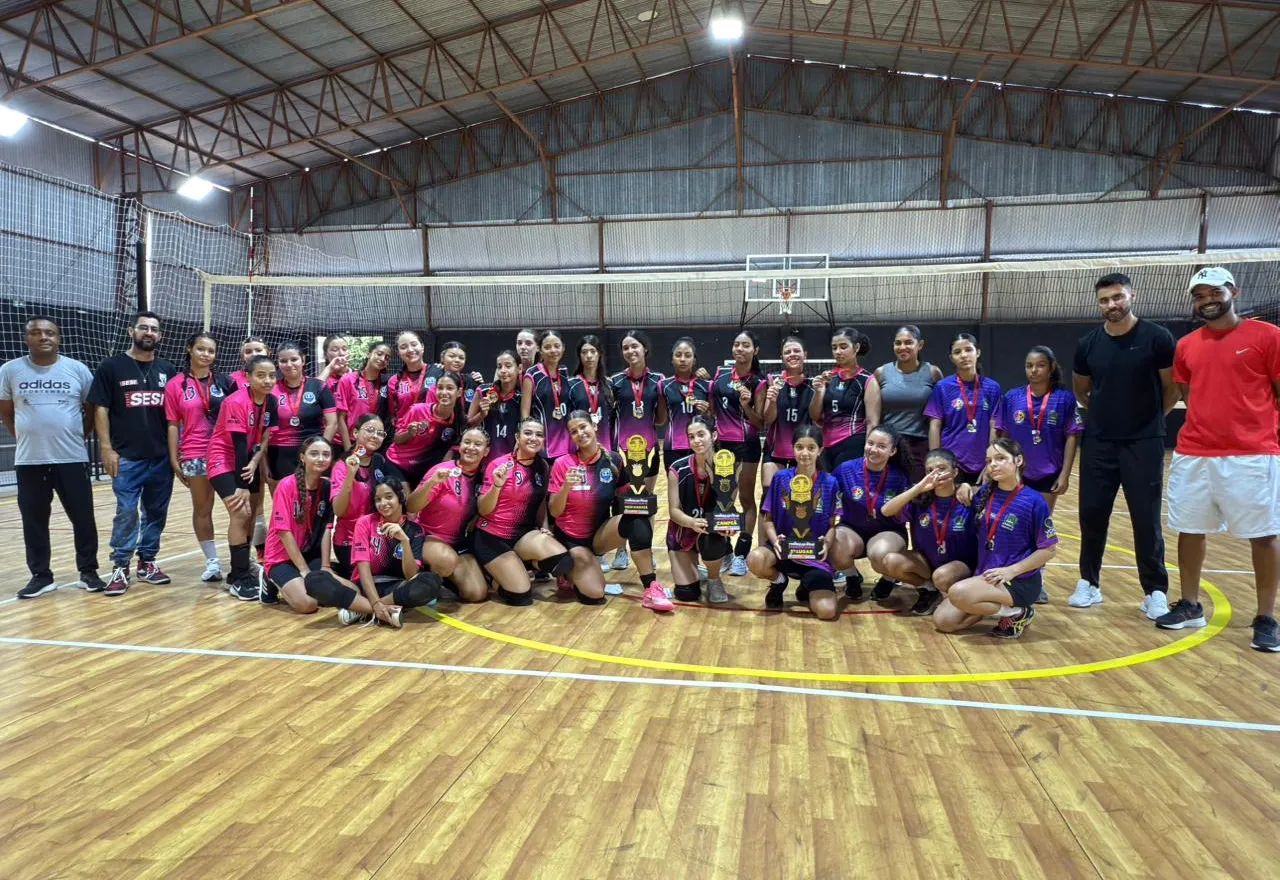 Flora Rica conquista título no 1º Torneio de Vôlei Feminino Sub-17