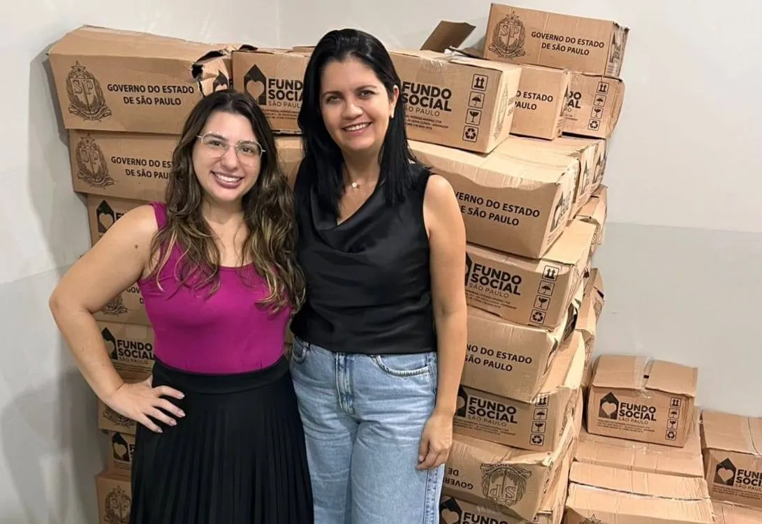Flora Rica recebe 125 cestas básicas por meio de parceria com o Fundo Social de São Paulo