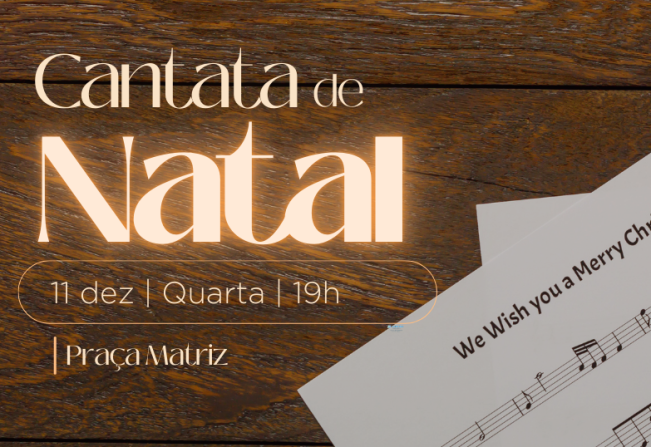 Cantata de Natal: uma noite de emoção na Praça Matriz