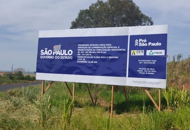 Governo do Estado inicia os preparativos da obra na Rodovia Julio Budisk em parceria com a Prefeitura Municipal