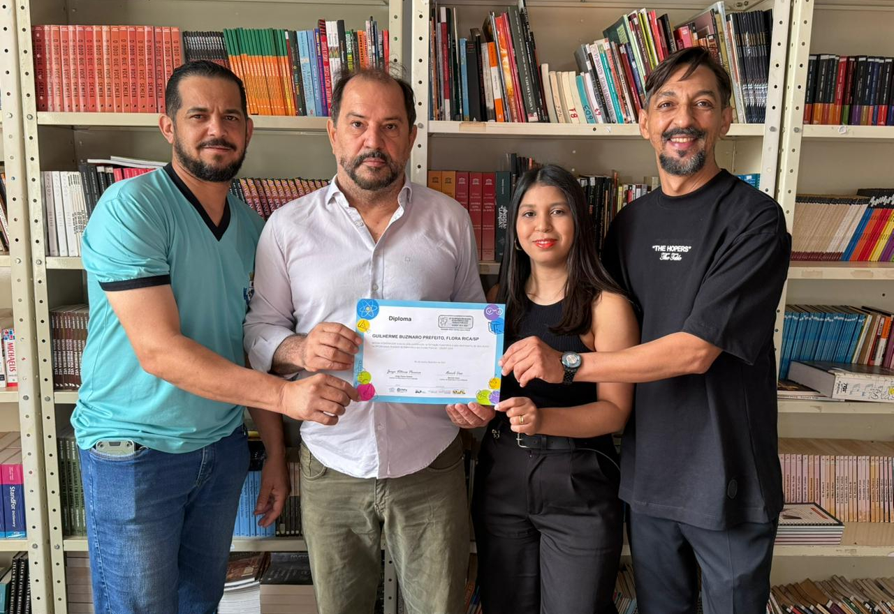 Escola Estadual Prefeito Guilherme Buzinaro é homenageada pela OBMEP 2024