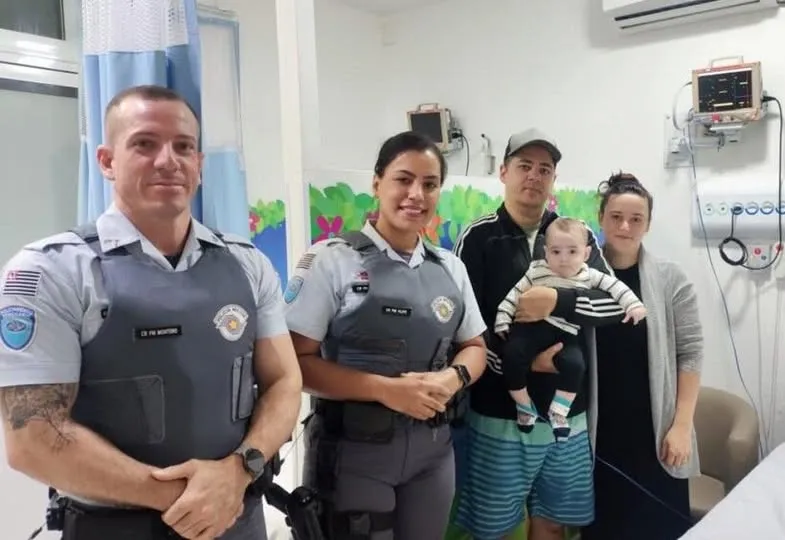 Orgulho para o município: Policial florarriquense participa de ação que ajudou a salvar bebê