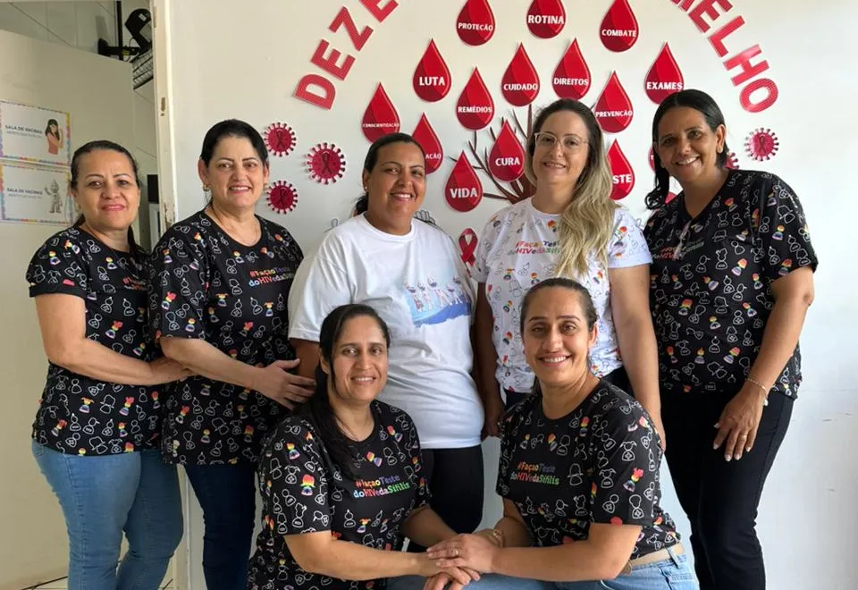 Saúde Municipal inicia Dezembro Vermelho com oferta de testes rápidos todos os dias na UBS