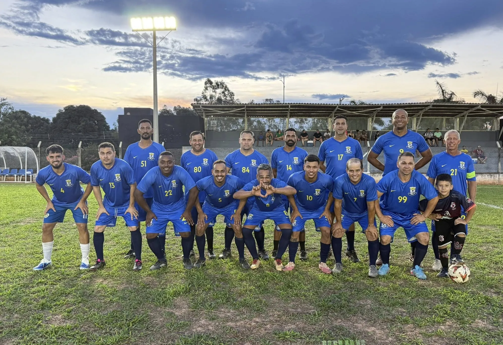 Jogo das Estrelas promove confraternização no Estádio Municipal