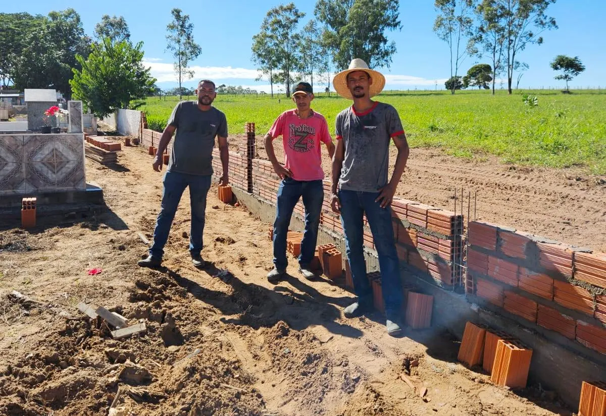   Reforma dos muros do cemitério reforça segurança e preservação do espaço público